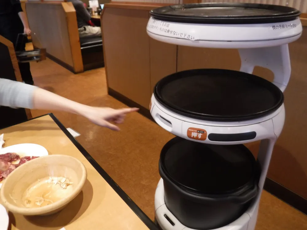 配膳ロボットの主な機能